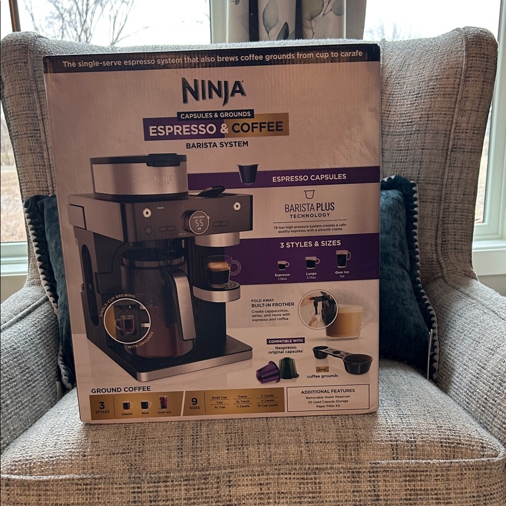 NINJA Espresso&Coffee Barista System - Picture 2 of 10